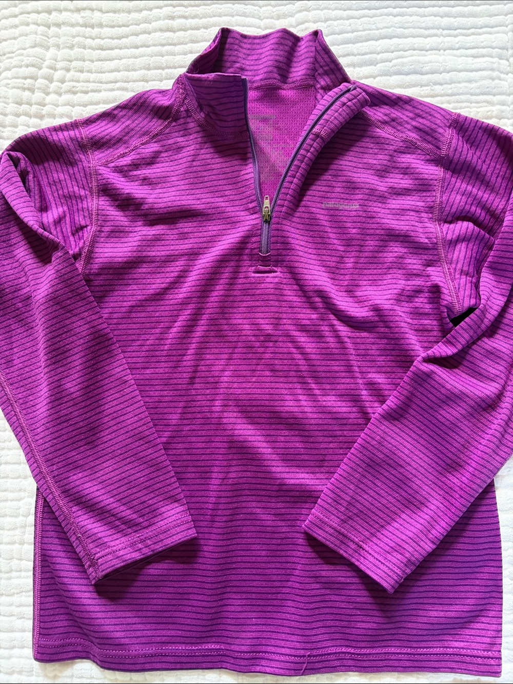 Patagonia Girls Base Layer 1/4 zip size M (10)